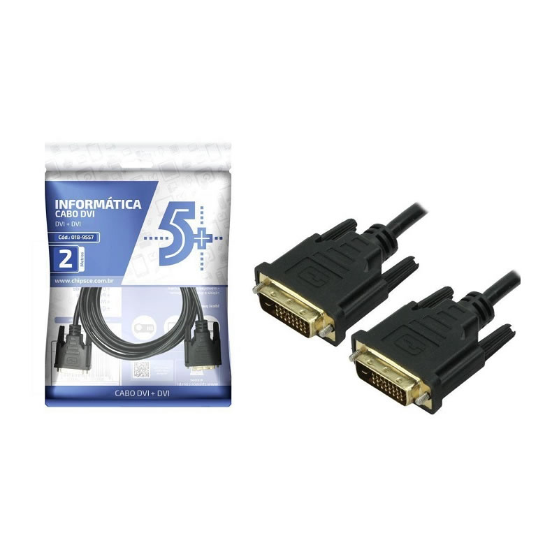CABO DVI 2 M DVI 24 1 DVI 24 1 018-9557 5+ BOX