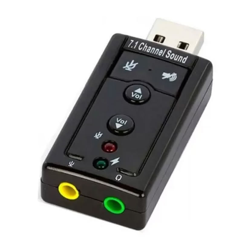 ADAPTADOR USB 2.0 PLACA DE SOM 7.1 XT2028 XTRAD BOX