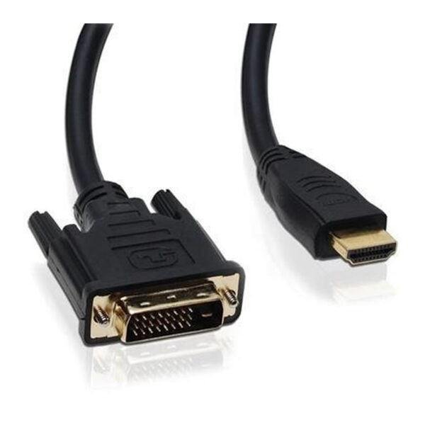 CABO DVI-D MACHO PARA HDMI MACHO 018-8702 2M 5+ BOX - Imagem 3