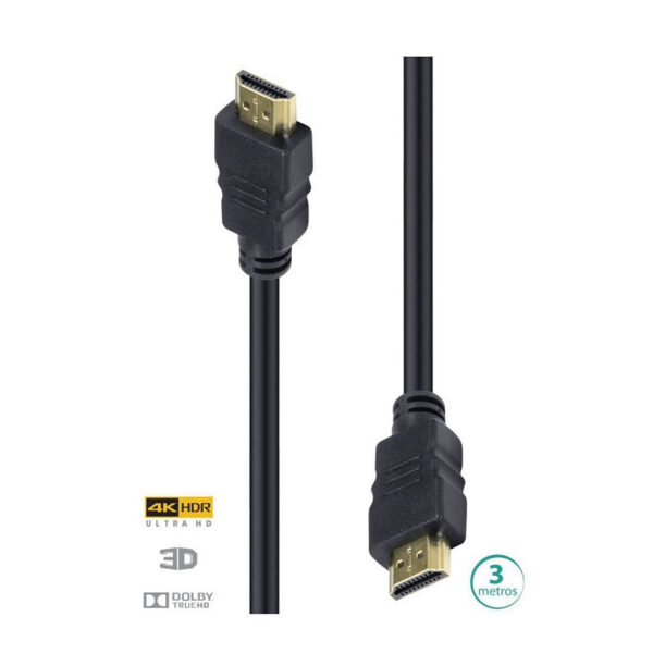 CABO HDMI 3M H20-3 4K ULTRA HD 3D VINIK BOX - Imagem 2