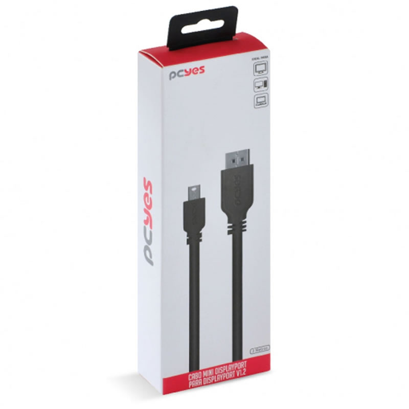 CABO MINI DISPLAYPORT 2M P/ DISPLAYPORT PMDDPM-2 VINIK