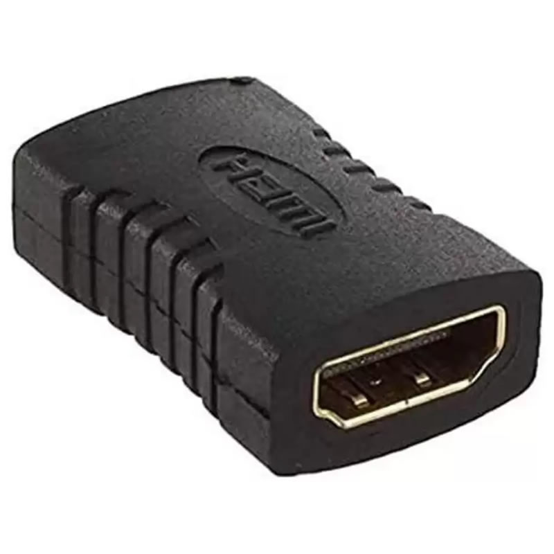 ADAPTADOR HDMI FÊMEA X HDMI FÊMEA EMENDA EXBOM BOX