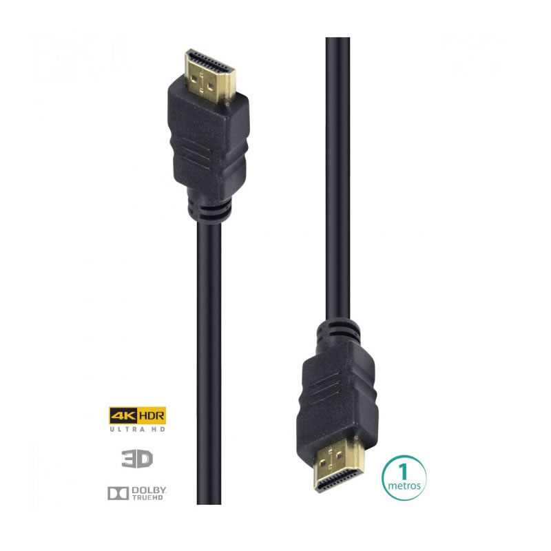 CABO HDMI 2.0 1M HDMI MACHO PARA HDMI MACHO 4K HDR H20-1 VINIK BOX