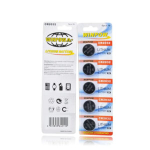 BATERIA DE LITIO 3V CR2032 C/5 WINPOW BOX