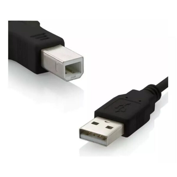 CABO DE DADOS 1,8M USB 2.0 A MACHO + B MACHO SBI-101 FORTREK BOX - Imagem 2