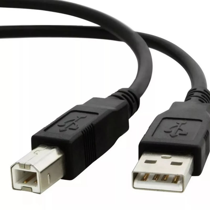 CABO DE DADOS 1,8M USB 2.0 A MACHO + B MACHO SBI-101 FORTREK BOX