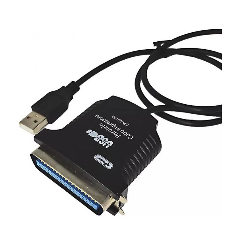 ADAPTADOR CONVERSOR USB PARA IMPRESSORA PARALELO KP-AD109 KNUP BOX