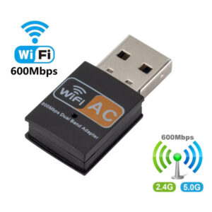 ADAPTADOR USB WIRELESS 600 MBPS DUAL BAND UAC09 GNRC BOX