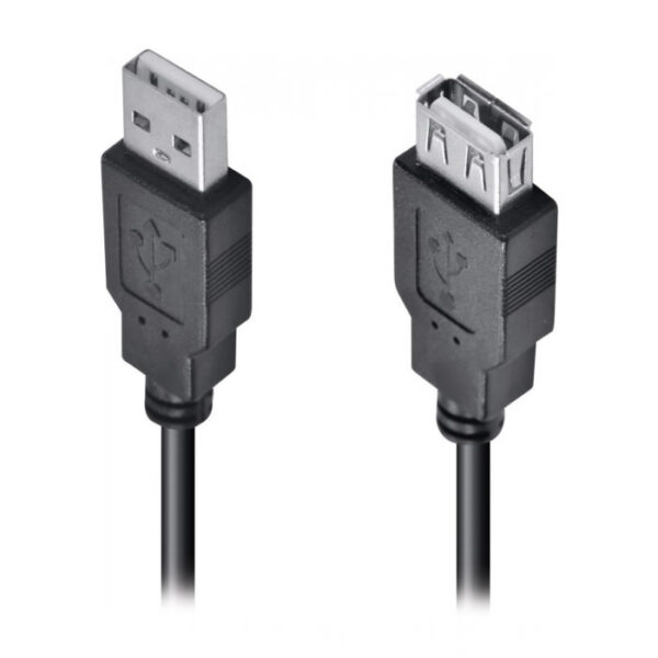 CABO EXTENSOR USB 3M A MACHO X USB A FEMEA 2.0 GNRC BOX - Imagem 2