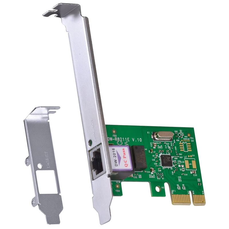 PLACA DE REDE PCI-E 10/100/1000 PRV1000E VINIK BOX