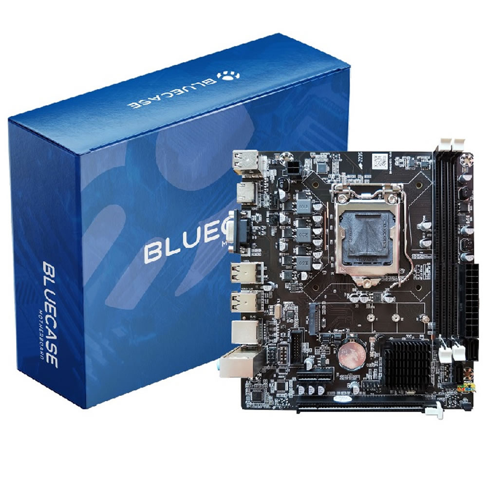 PLACA MAE 1150 MICRO ATX BMBH81-D3HGU-M2EXR2BX DDR3 VGA/HDMI M.2 USB 3.0 BLUECASE BOX