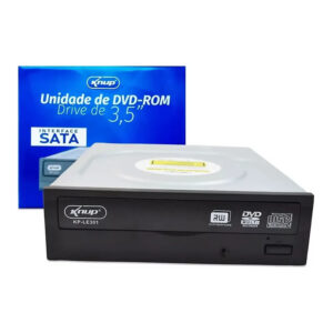 GRAVADOR E LEITOR CD/DVD SATA KP-LE301 KNUP BOX
