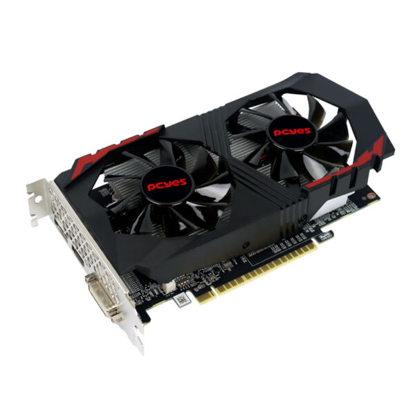 PLACA DE VIDEO 4GB GTX 1050 TI PVGTX1050TI4GBR5128 GDDR5 128 BITS GEFORCE DP HDMI DVI-D PCYES BOX - Imagem 3