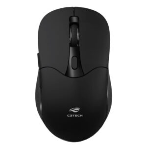 MOUSE S/FIO RECARREG BLUETOOTH+ADAP/NANO M-BT60BK PRETO C3TECH BOX
