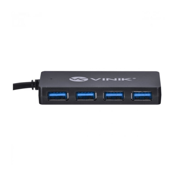 HUB USB 3.0 4 PORTAS HUV-30 PRETO VINIK BOX - Imagem 2