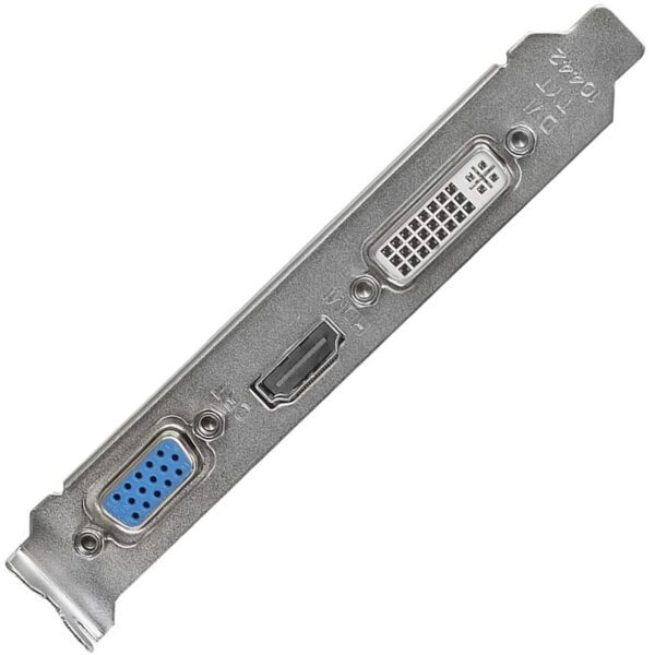 PLACA DE VIDEO 2GB GT 610 PAKGT6102GBDR3SF DDR3 64 BITS GEFORCE VGA HDMI DVI-I KIT LP PCYES BOX - Imagem 5