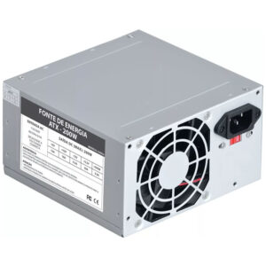 FONTE ATX 200W 20/24 PINOS A200W 2*SATA 2* IDE VKOEM OEM