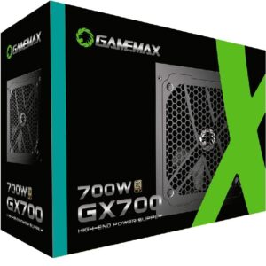 FONTE ATX 700W GX700 PFC ATIVO 80 PLUS GOLD GAMEMAX BOX
