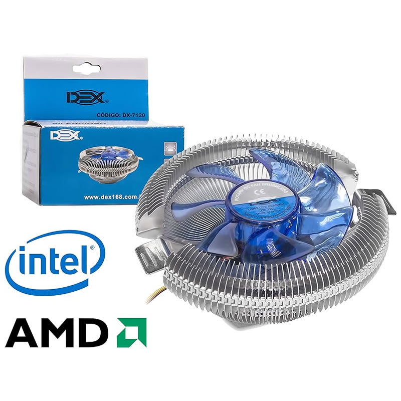 COOLER PARA PROCESSADOR UNIVERSAL DX-7120 DEX BOX