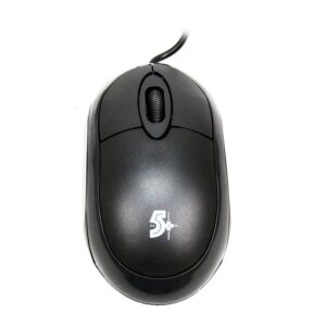 MOUSE USB 015-0043 1000 DPI PRETO 5+ OFFICE BOX
