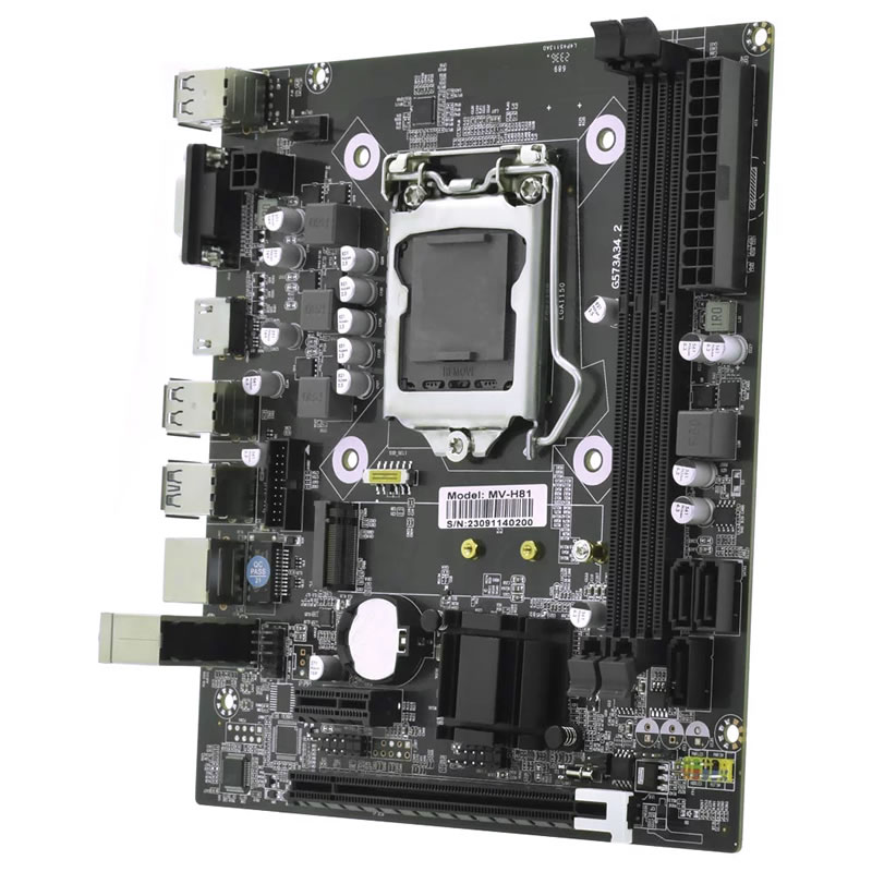 PLACA MAE 1150 MICRO ATX MW-H81G573-1000M DDR3 VGA/HDMI USB 3.0 M.2 GOLINE BOX