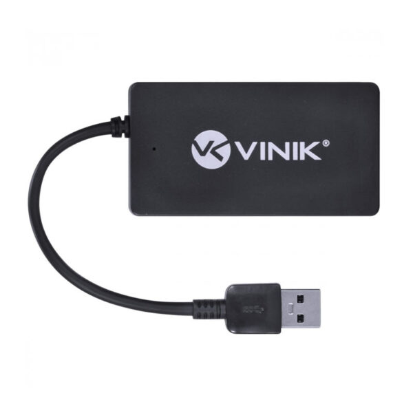 HUB USB 3.0 4 PORTAS HUV-30 PRETO VINIK BOX - Imagem 5