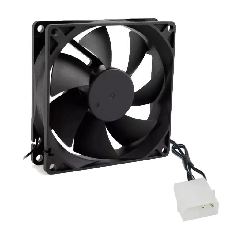 COOLER FAN PARA GAB. CL-020 80MM 2 PINOS MOLEX HOOPSON BOX