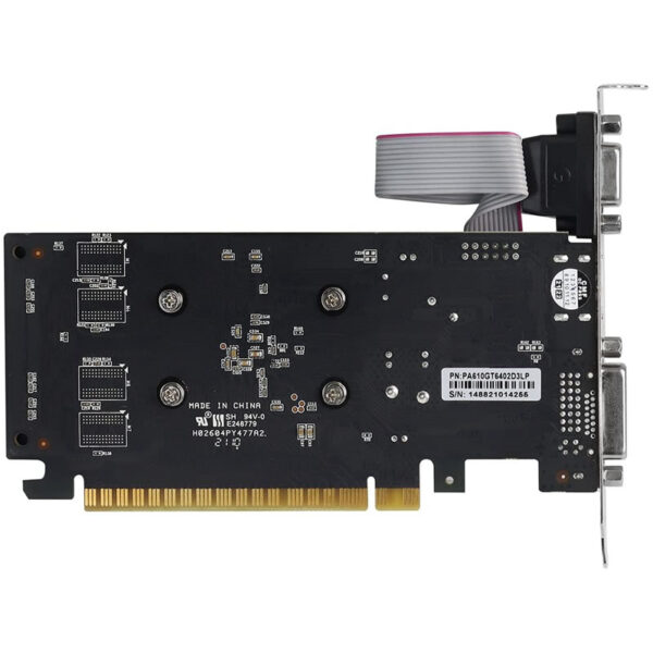 PLACA DE VIDEO 2GB GT 610 PAKGT6102GBDR3SF DDR3 64 BITS GEFORCE VGA HDMI DVI-I KIT LP PCYES BOX - Imagem 4