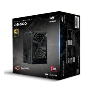 FONTE ATX 500W PS-500BK 4 SATA 2 IDE C3TECH BOX