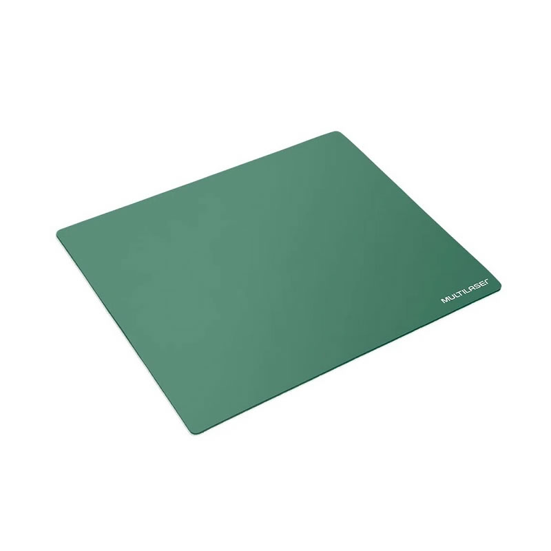 MOUSE PAD BASIC AC066 21CM X 17,5CM VERDE MULTILASER BOX