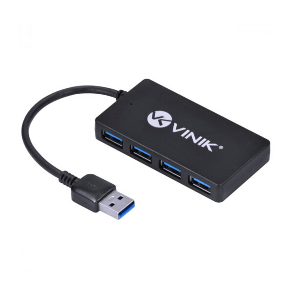 HUB USB 3.0 4 PORTAS HUV-30 PRETO VINIK BOX - Imagem 4