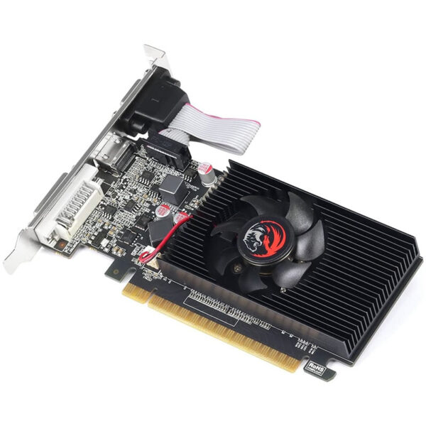 PLACA DE VIDEO 2GB GT 610 PAKGT6102GBDR3SF DDR3 64 BITS GEFORCE VGA HDMI DVI-I KIT LP PCYES BOX - Imagem 3