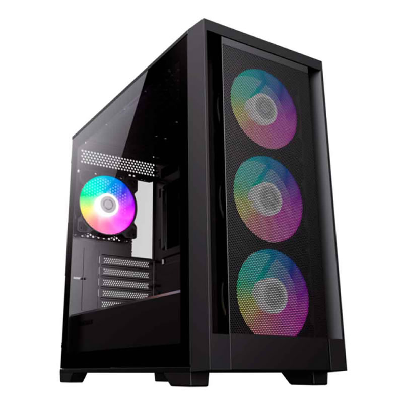 GABINETE MICRO ATX GAMER DEFENDER X614100901735 S/FONTE GAMEMAX BOX