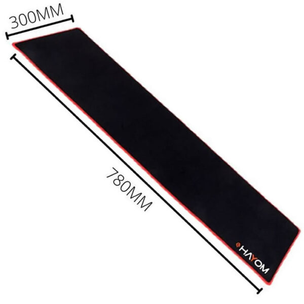 MOUSE PAD GAMER AI1017 78CM X 30CM HAYOM BOX - Imagem 2