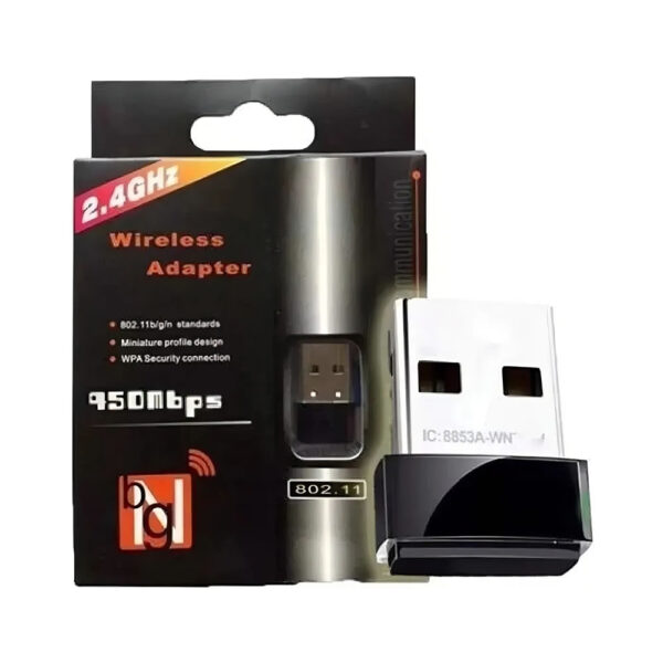 ADAPTADOR USB 2.0 WIRELESS 150 MBPS LV-UW06 GNRC BOX - Imagem 5