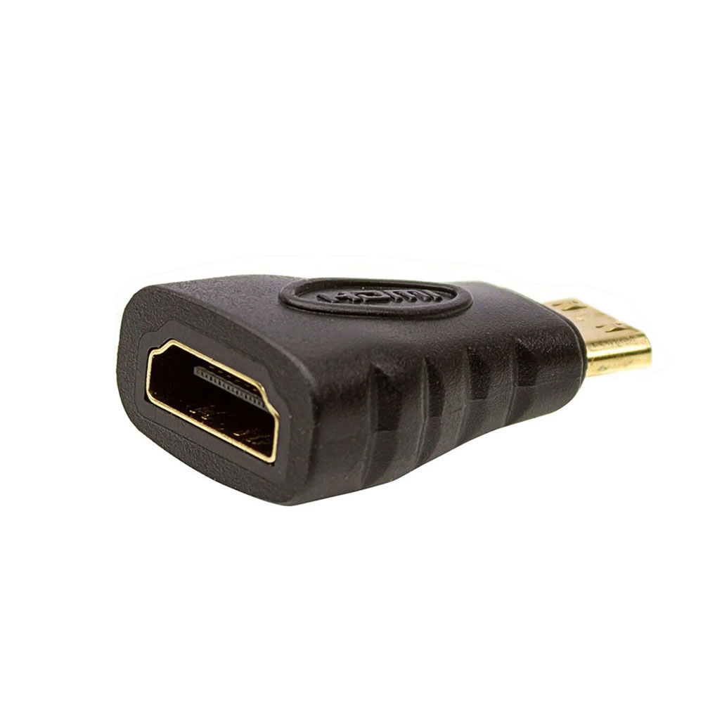 ADAPTADOR HDMI FÊMEA PARA MINI HDMI MACHO GNRC OEM