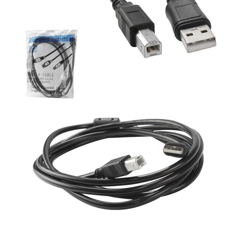 CABO 2 M P/ IMPRESSORA USB 2.0 A/B GNRC BOX - Imagem 6
