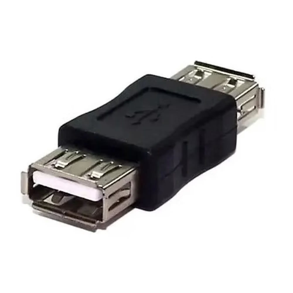 ADAPTADOR USB FÊMEA X USB FÊMEA EMENDA KNUP BOX - Imagem 2