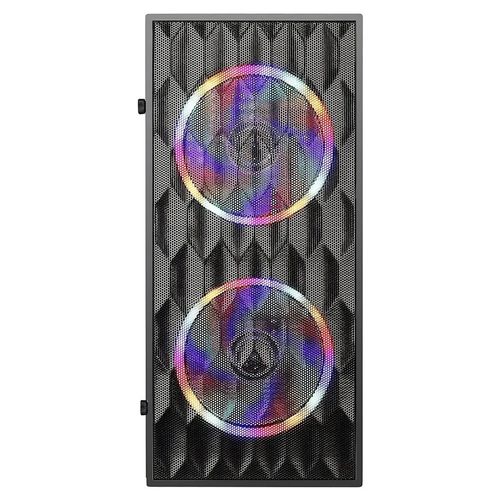 GABINETE GAMER BG-057 HIVE S/FONTE LATERAL EM VIDRO C/ FANS RGB BLUECASE BOX - Imagem 4