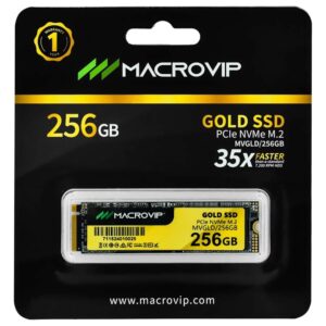 SSD 256GB NVME MVGLD/256GB GOLD M.2 MACROVIP BOX