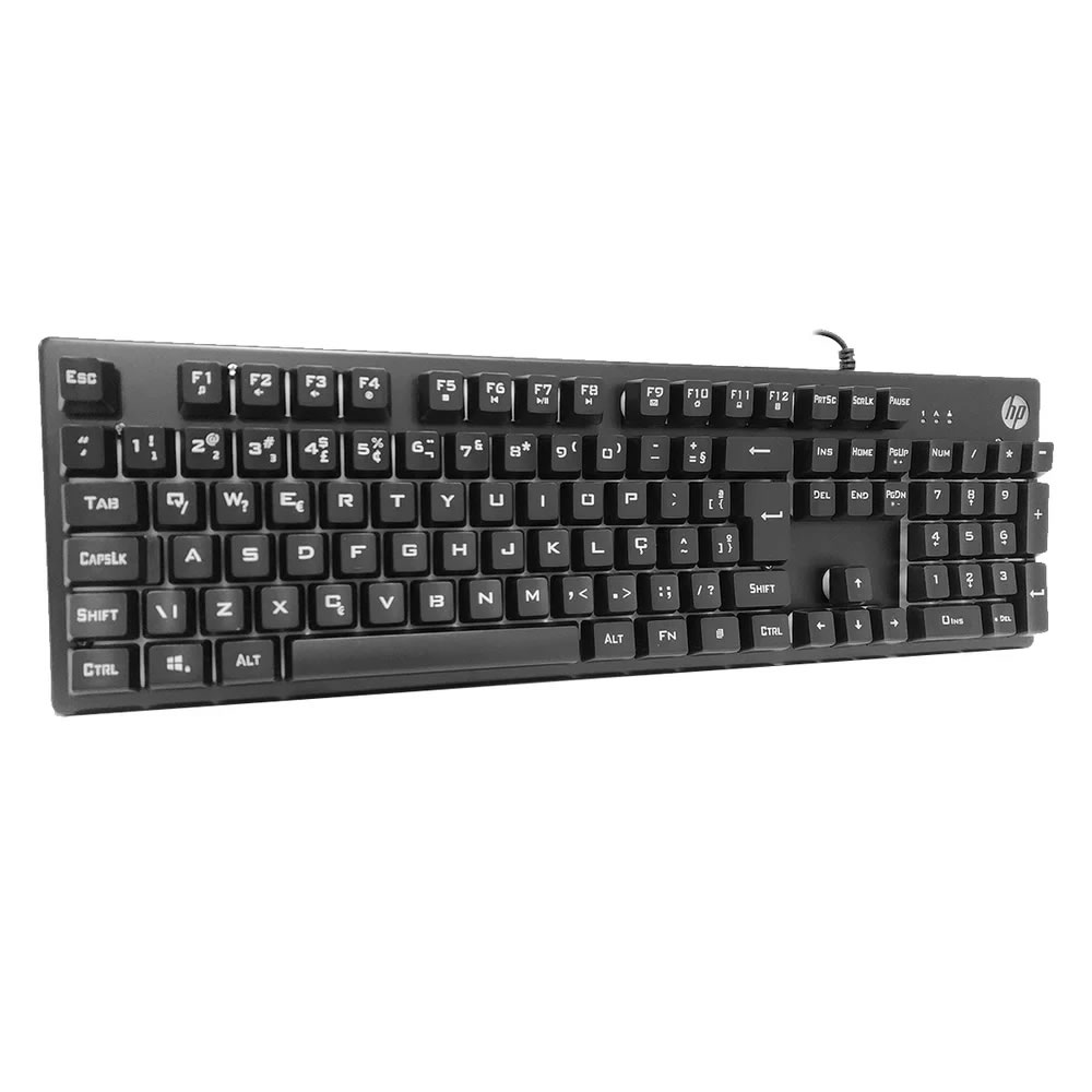 TECLADO USB GAMER K500F RGB HP BOX - Imagem 4