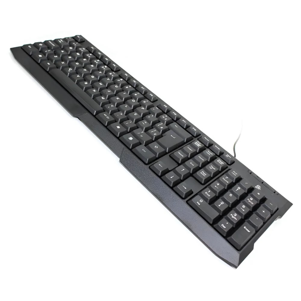 TECLADO USB 015-0041 ABNT2 OFFICE PRETO 5+ BOX - Imagem 4