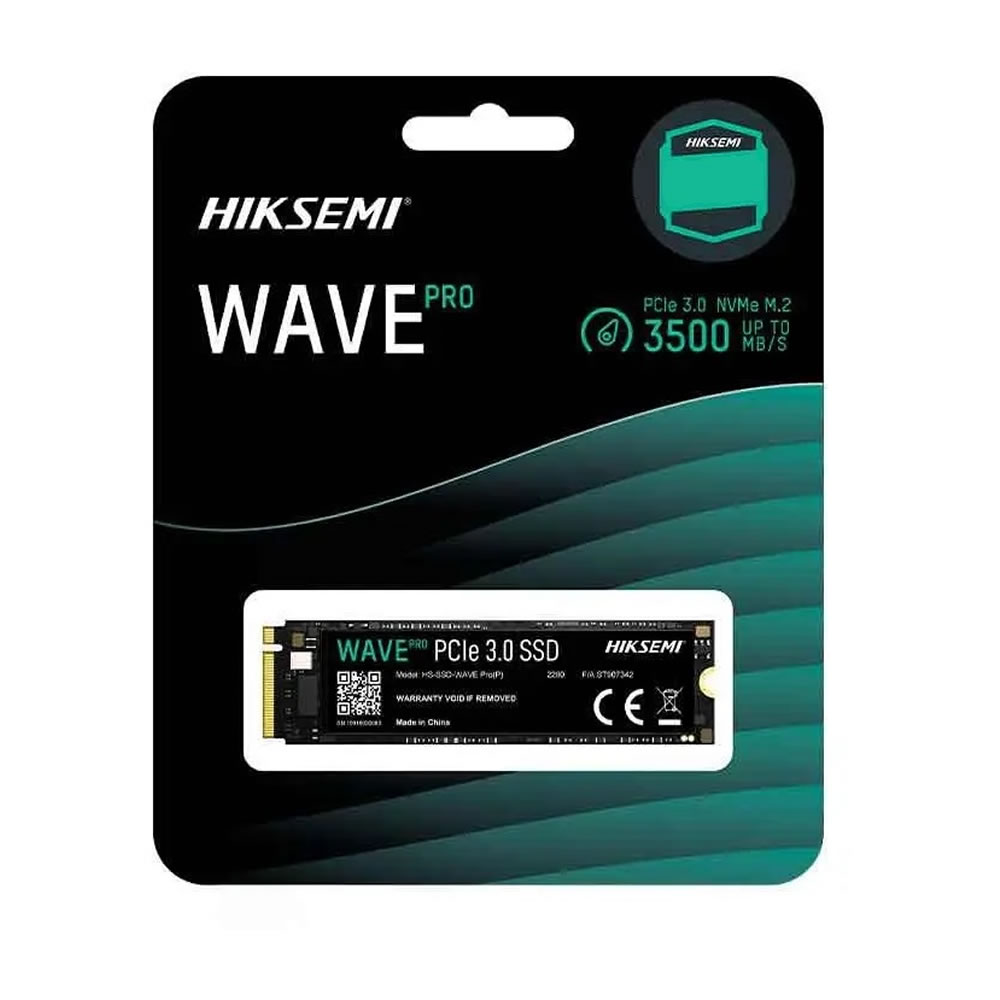 SSD 512GB NVME M.2 HS-SSD-WAVE PRO HIKSEMI BOX