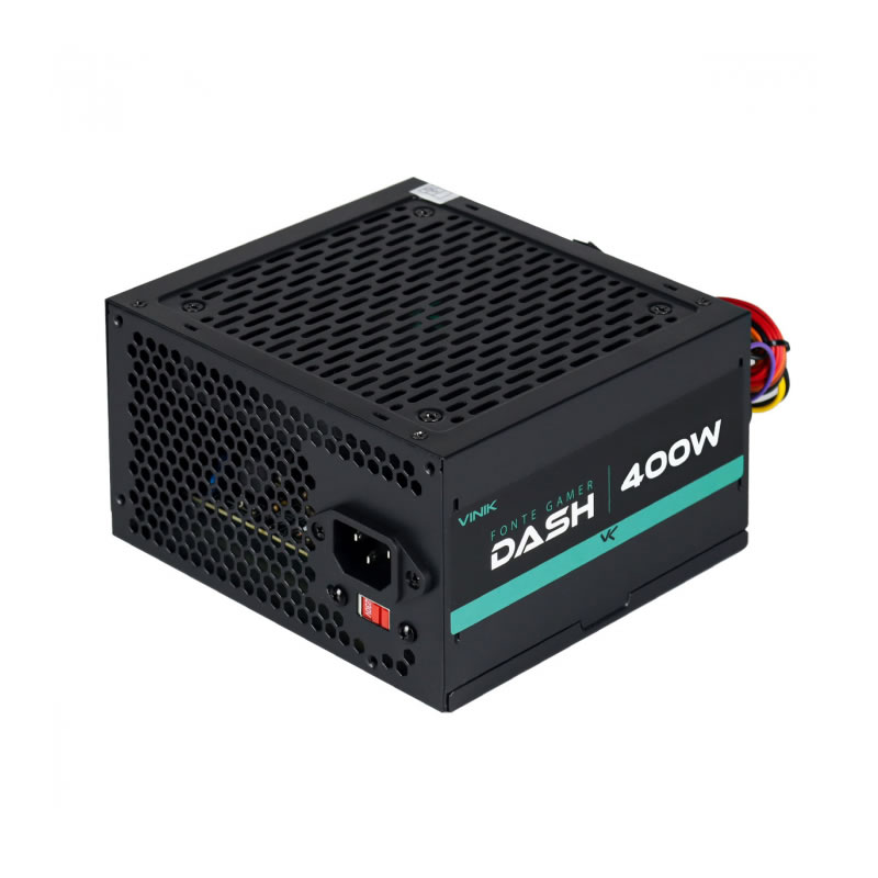 FONTE ATX 400W 20/24 PINOS VFG400WPV3 2* SATA 2* IDE DASH VINIK BOX - Imagem 6