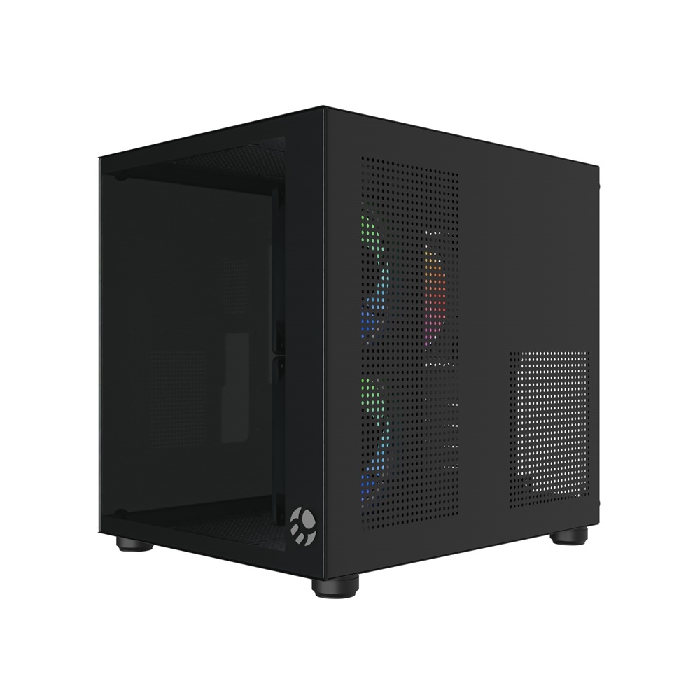 GABINETE GAMER BG-064 PURE PRO M/ATX S/FONTE C/3 COOLERS C/VIDRO BLUECASE BOX - Imagem 3