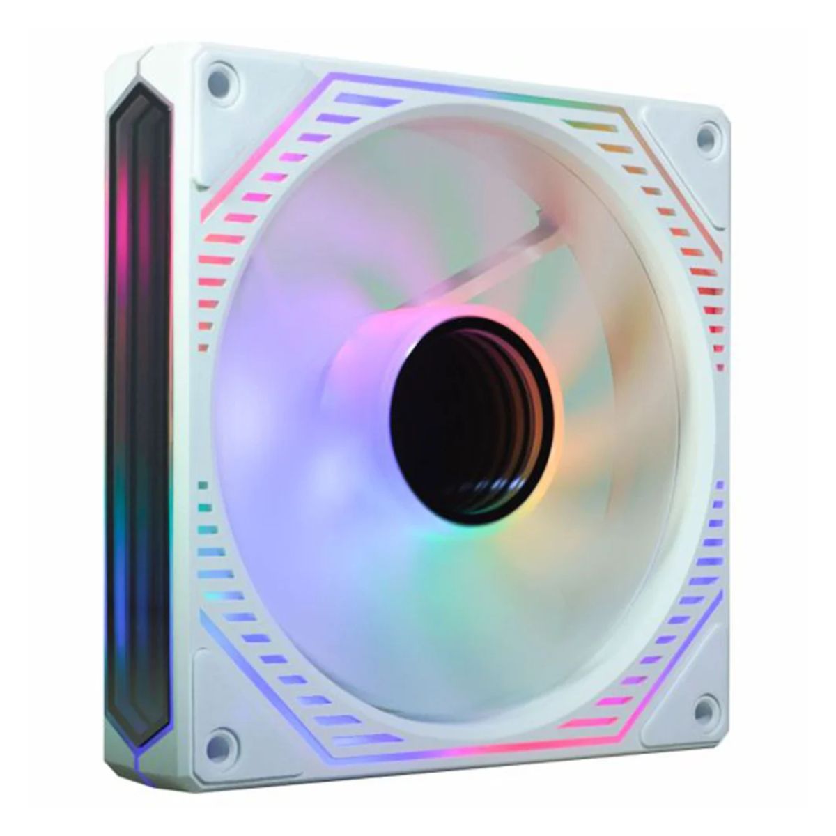 COOLER FAN PARA GAB. INFINITE AAXW 120MM BRANCO RGB LED MULTICOLOR BOX