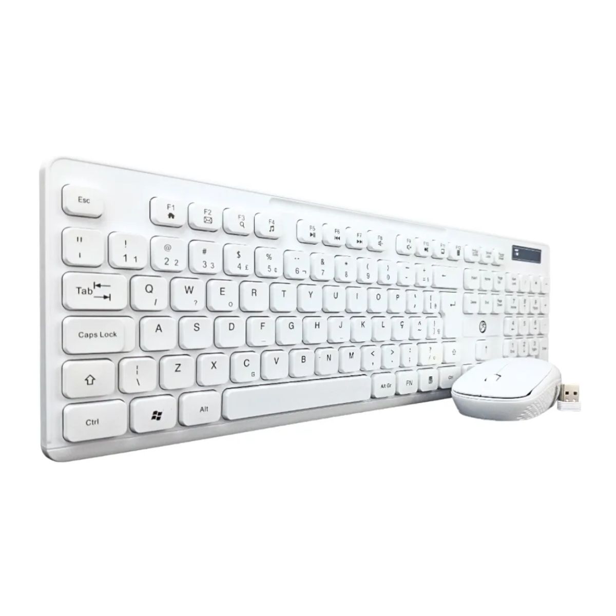 KIT TECLADO | MOUSE BPC-5269/3W289 WIRELESS BRANCO BPC BOX