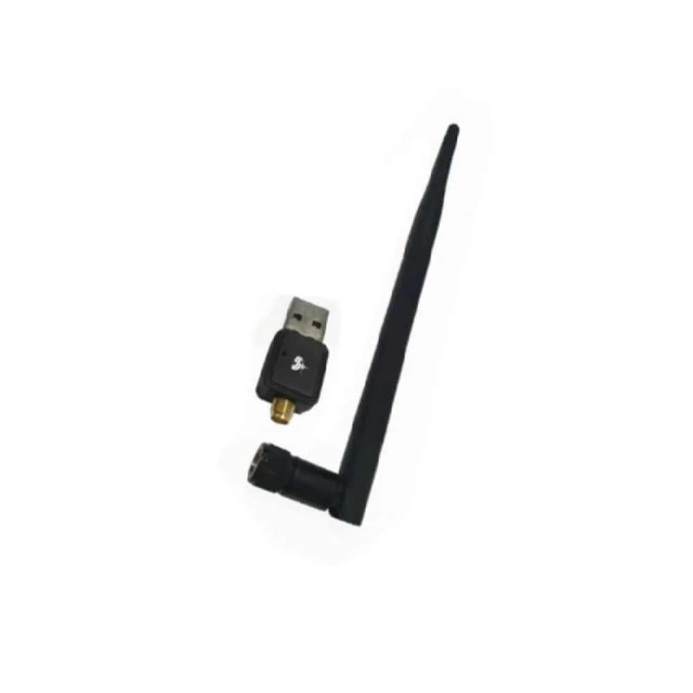 ADAPTADOR USB 2.0 WIRELESS COM ANTENA 2.4GHZ 015-0065 5+ BOX - Imagem 4