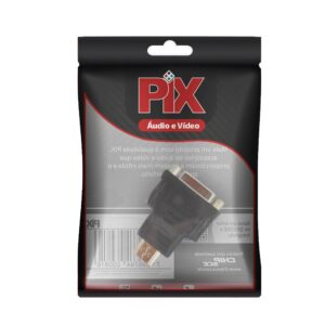 ADAPTADOR DVI-I FEMEA PARA HDMI MACHO 003-8601 PIX BOX
